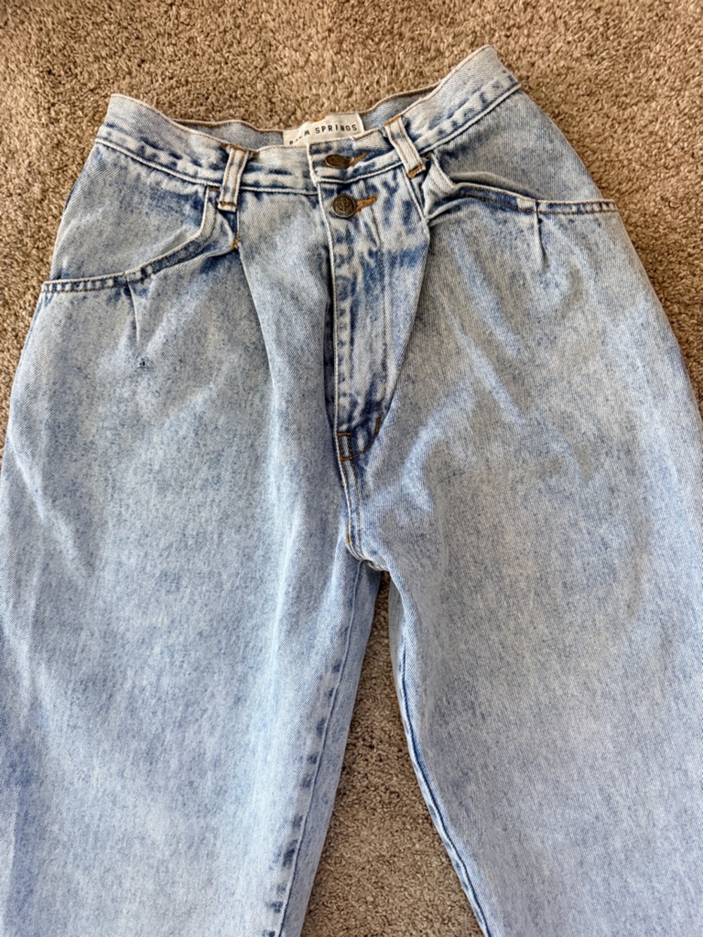Vintage Palm Springs Yacht Club High Rise Denim Jeans - Picture 15 of 16